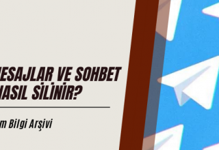 Telegram’da Mesajlar ve Sohbet Geçmişi Nasıl Silinir?